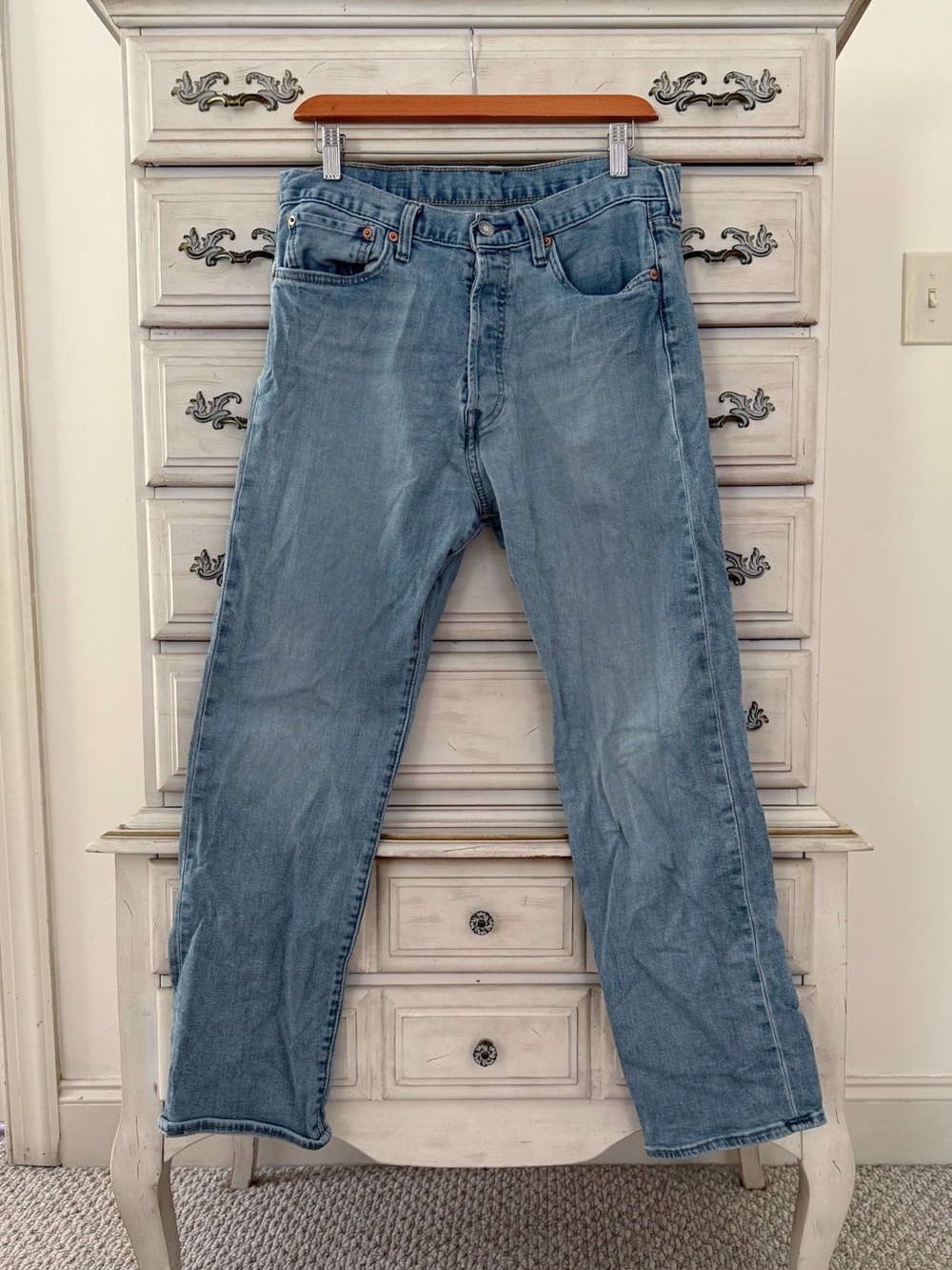 Levi’s 501 Mens Straight Leg Jeans